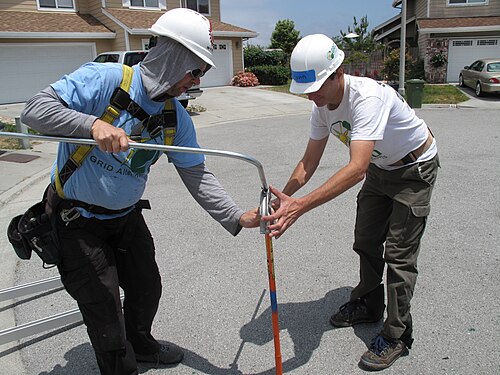 パイプベンダ(使用中)